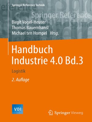cover image of Handbuch Industrie 4.0 Bd.3